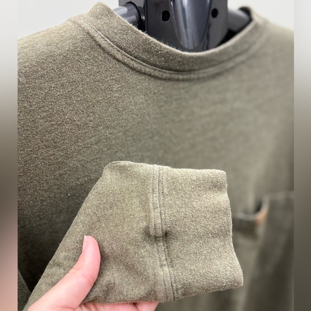 Pendleton Men's Olive Long Sleeve Tee - Picture 3 of 10